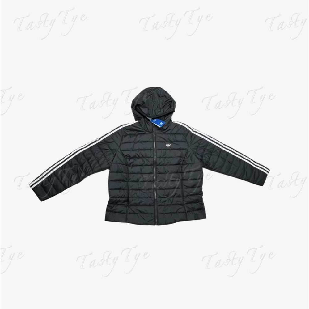 Black Adidas Puffer Jacket Size XL